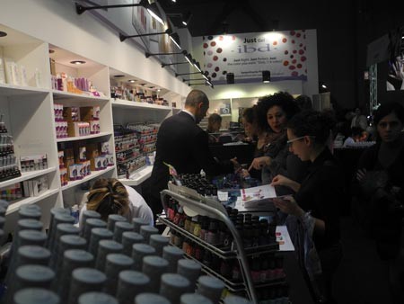 Stand IBD by Ladybird house all'Esthetiworld 2013