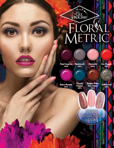 Collezione ibd Just Gel Polish Floral Metric