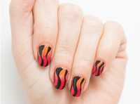 disegno a fiamme