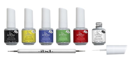 Kit Nail Art ibd Just Gel Polish