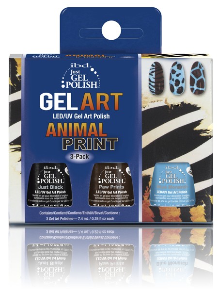 ANIMAL PRINT GEL ART KIT